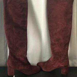 Saint Laurent thigh high boots